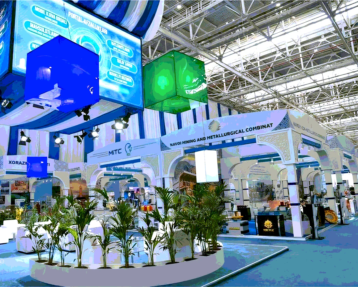 Exhibition Stand for an Oil and Gas Company