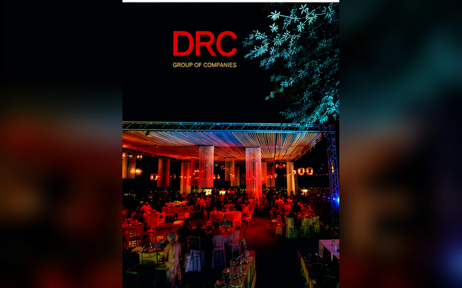 Gala Event With Show Program and Stage Production