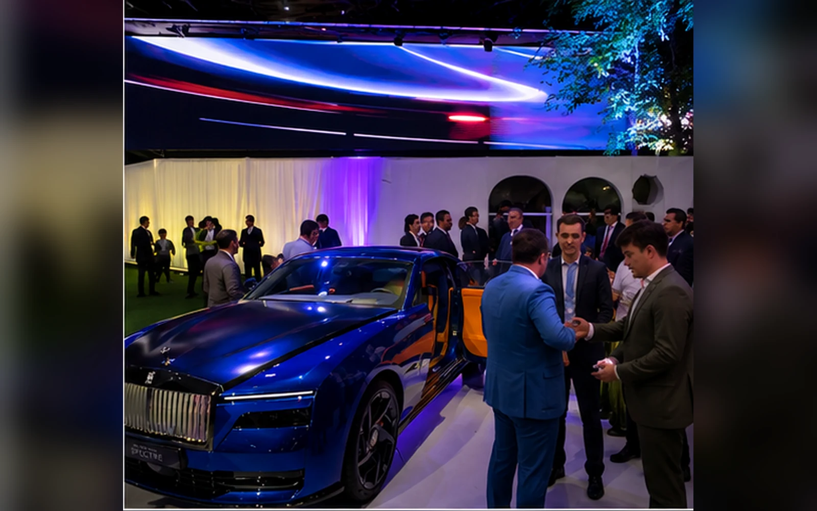 Premium Rolls-Royce Presentation