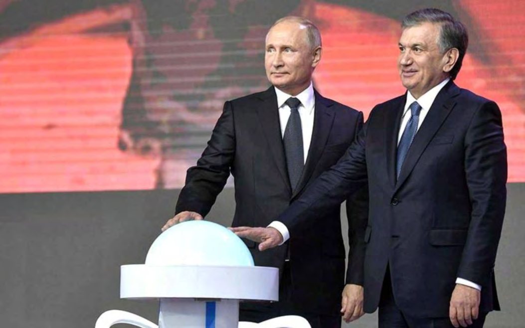 Владимир Путин · Шавкат Мирзиёев