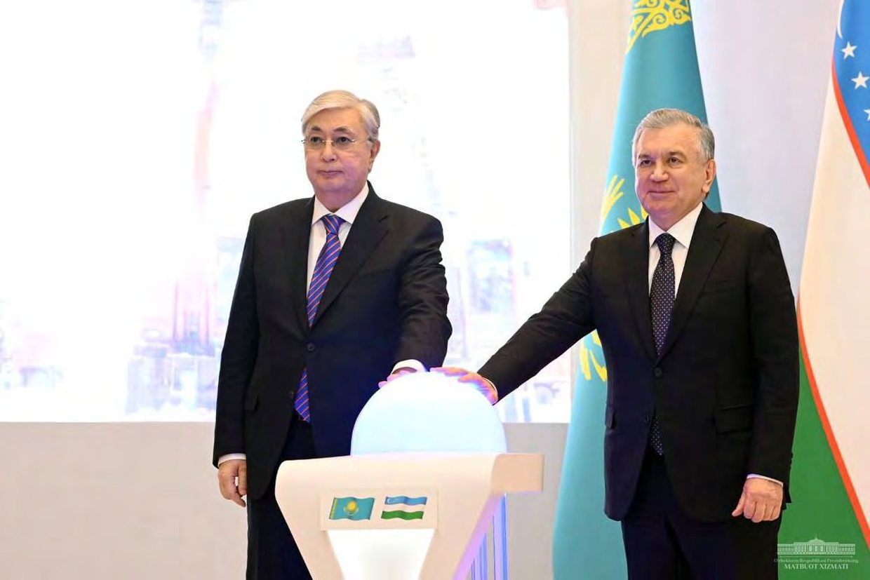 Kassym-Jomart Tokayev · Shavkat Mirziyoyev